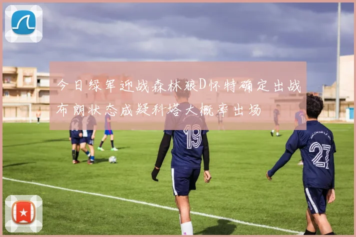 今日绿军迎战森林狼D怀特确定出战布朗状态成疑科塔大概率出场